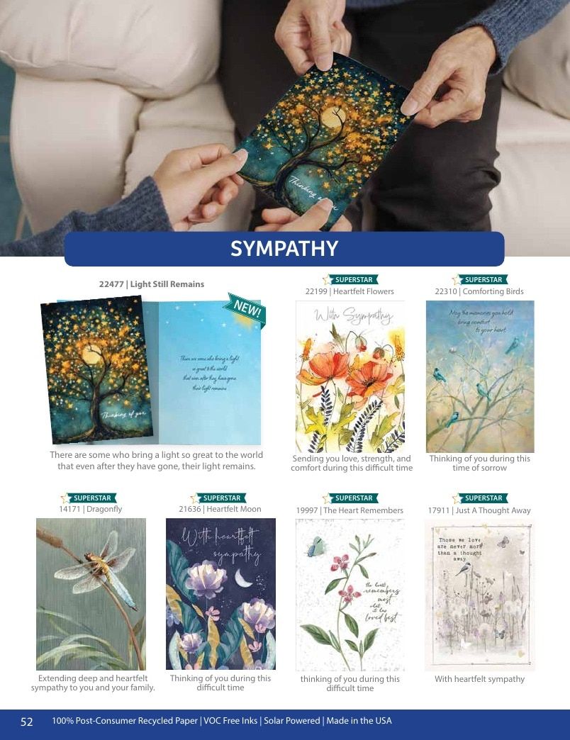 Tree-Free Greetings Greeting Cards Catalog Weekly Ad January 1 - December 31, 2026