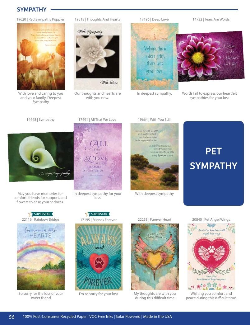 Tree-Free Greetings Greeting Cards Catalog Weekly Ad January 1 - December 31, 2026