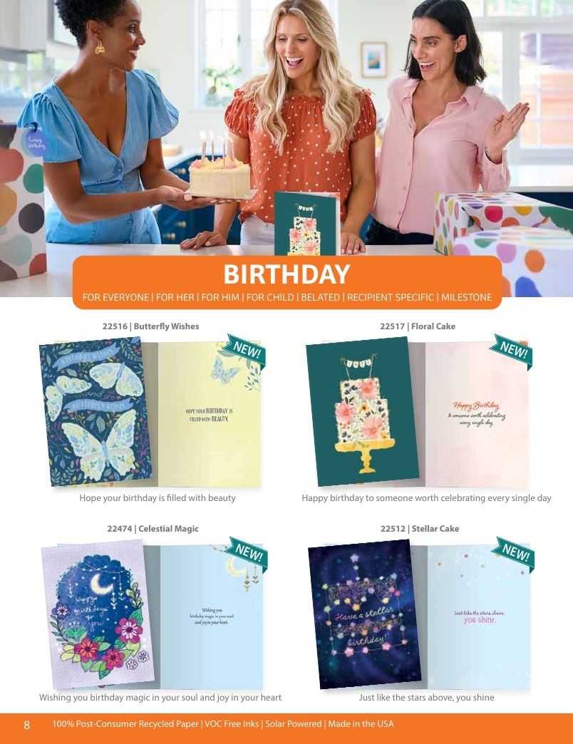 Tree-Free Greetings Greeting Cards Catalog Weekly Ad January 1 - December 31, 2026