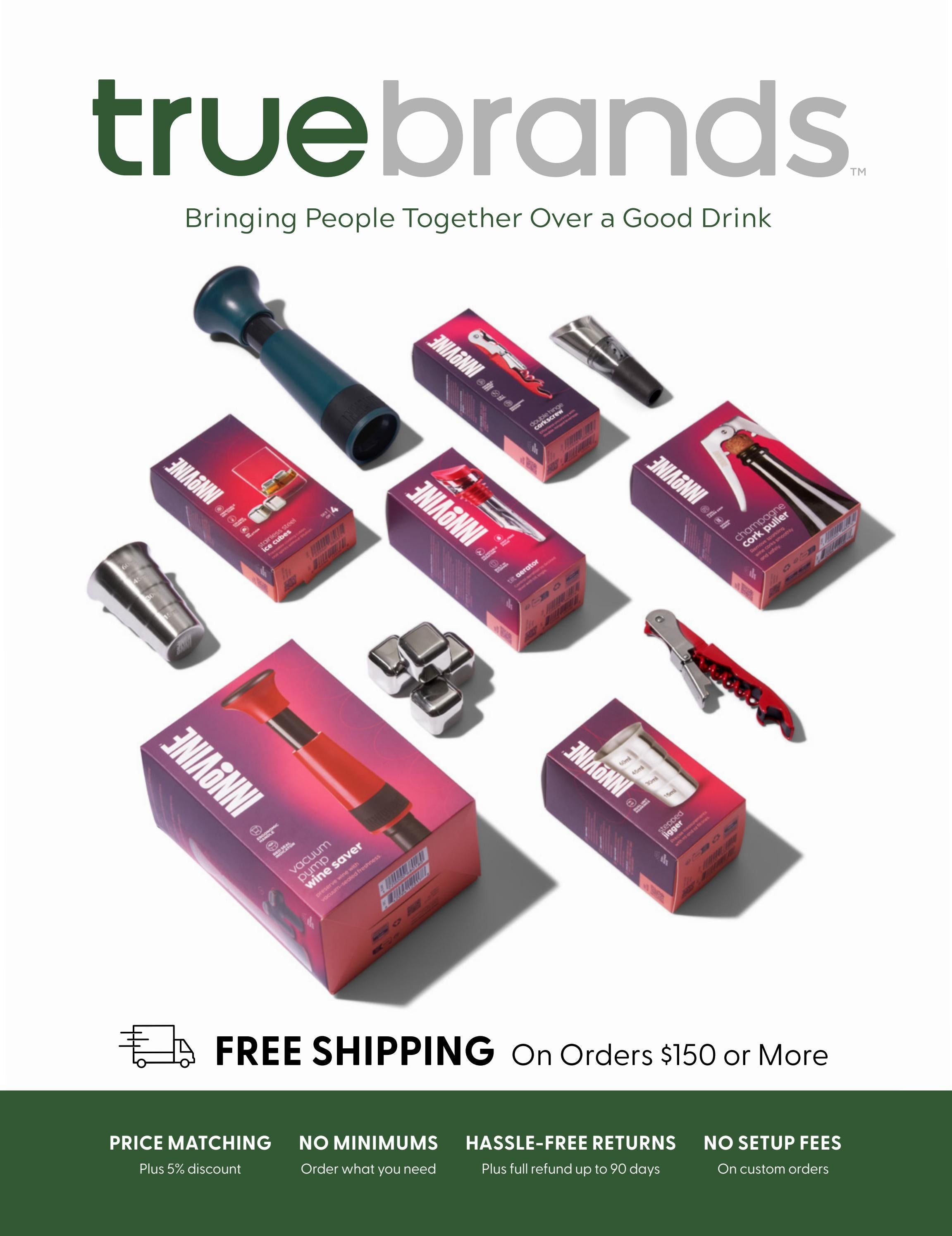 True Brands Annual Barware Catalog Weekly Ad January 1 - December 31, 2026
