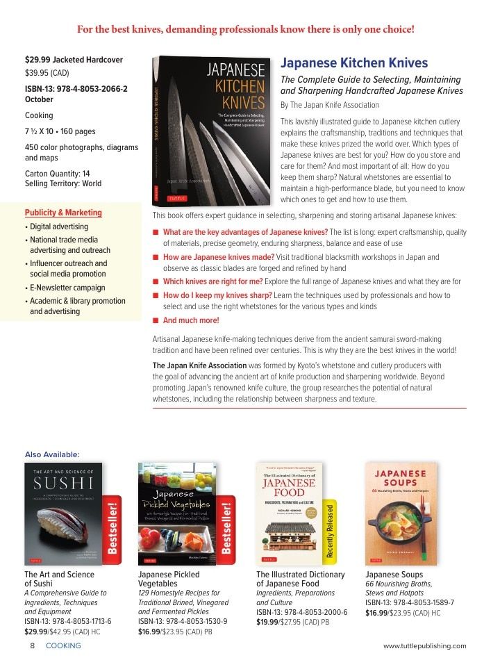 Tuttle Publishing Fall Books Catalog Weekly Ad January 1 - December 31, 2026