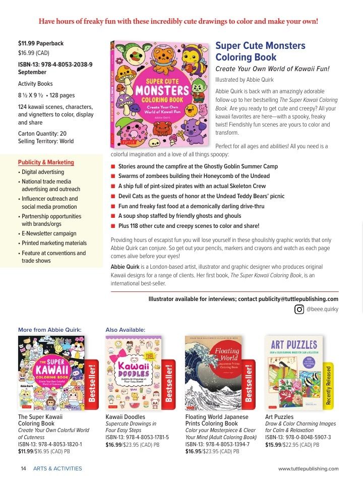 Tuttle Publishing Fall Books Catalog Weekly Ad January 1 - December 31, 2026