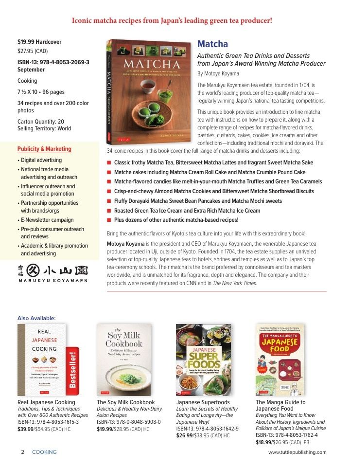 Tuttle Publishing Fall Books Catalog Weekly Ad January 1 - December 31, 2026