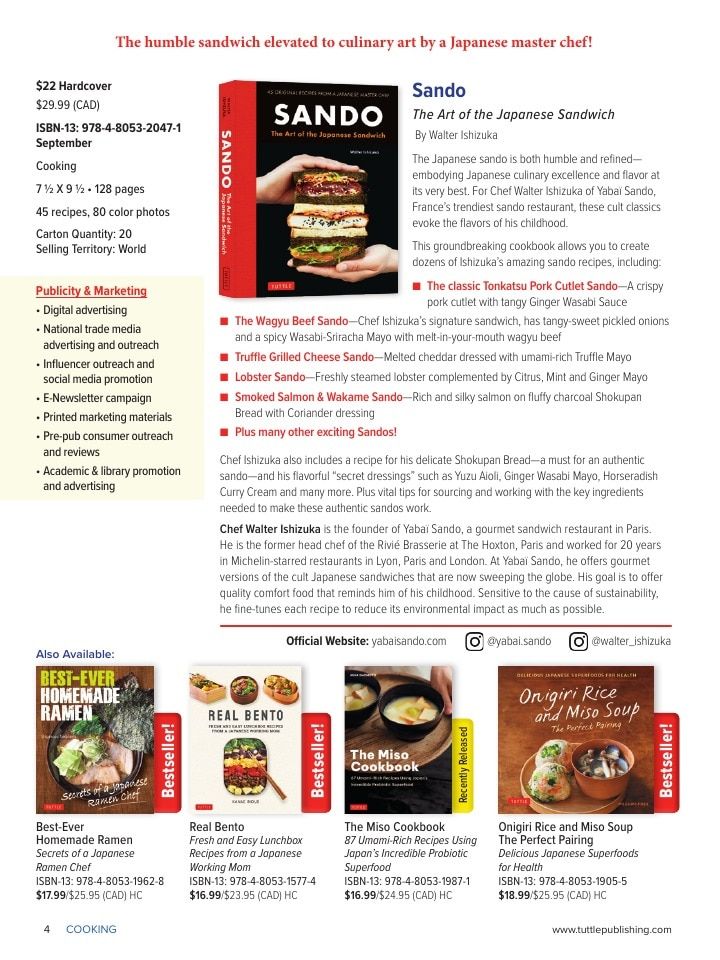 Tuttle Publishing Fall Books Catalog Weekly Ad January 1 - December 31, 2026