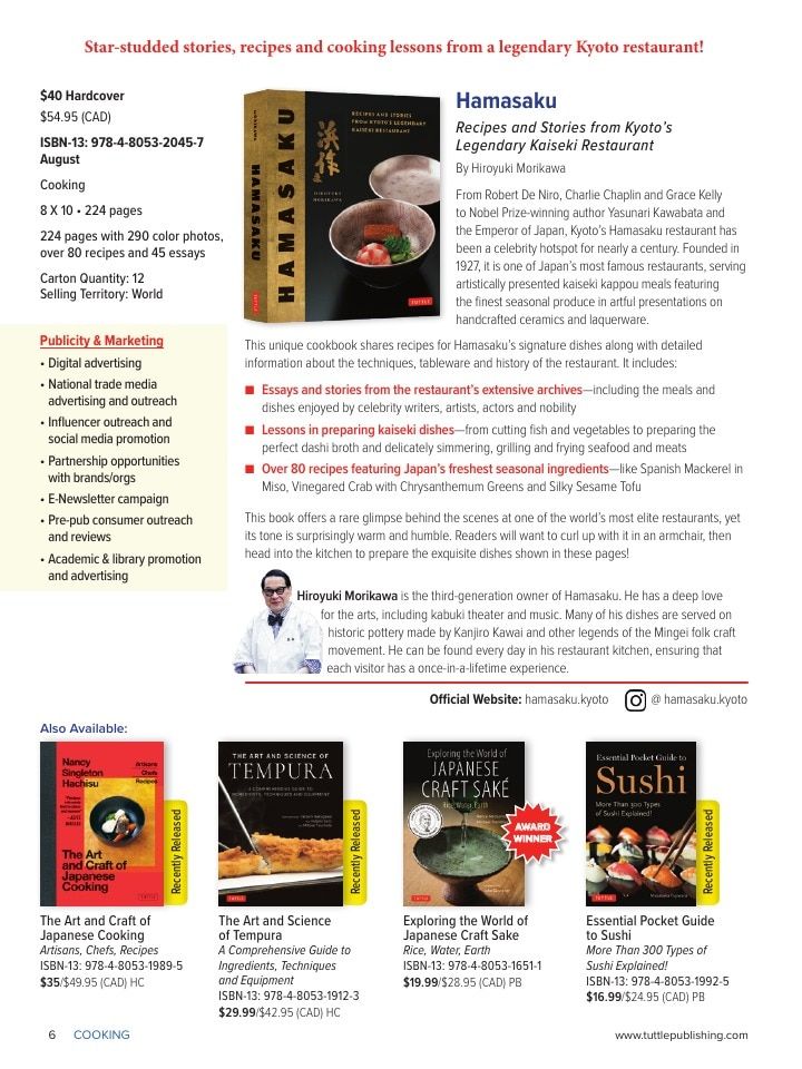 Tuttle Publishing Fall Books Catalog Weekly Ad January 1 - December 31, 2026