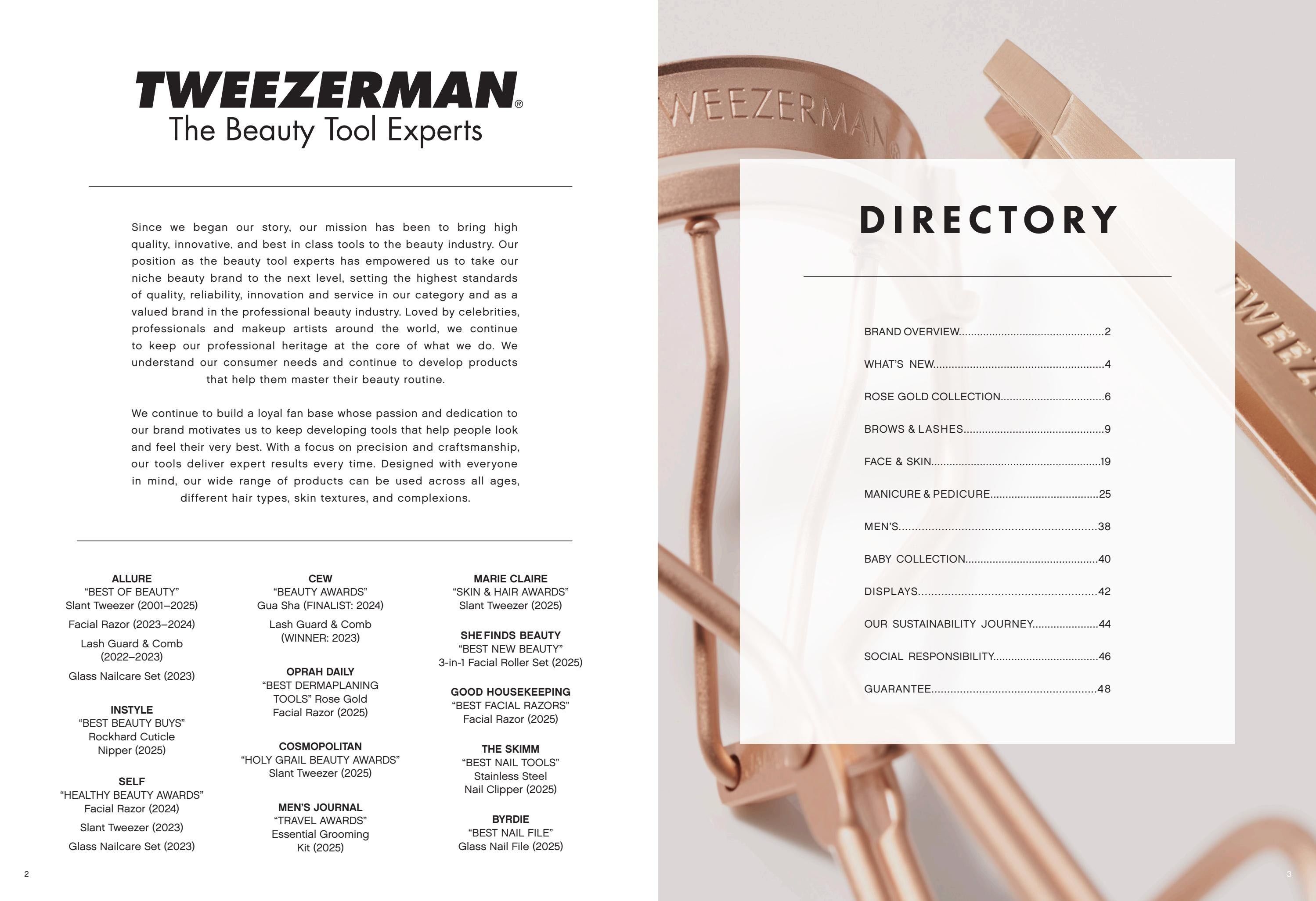 Tweezerman Beauty Tools Catalog Weekly Ad January 1 - December 31, 2026