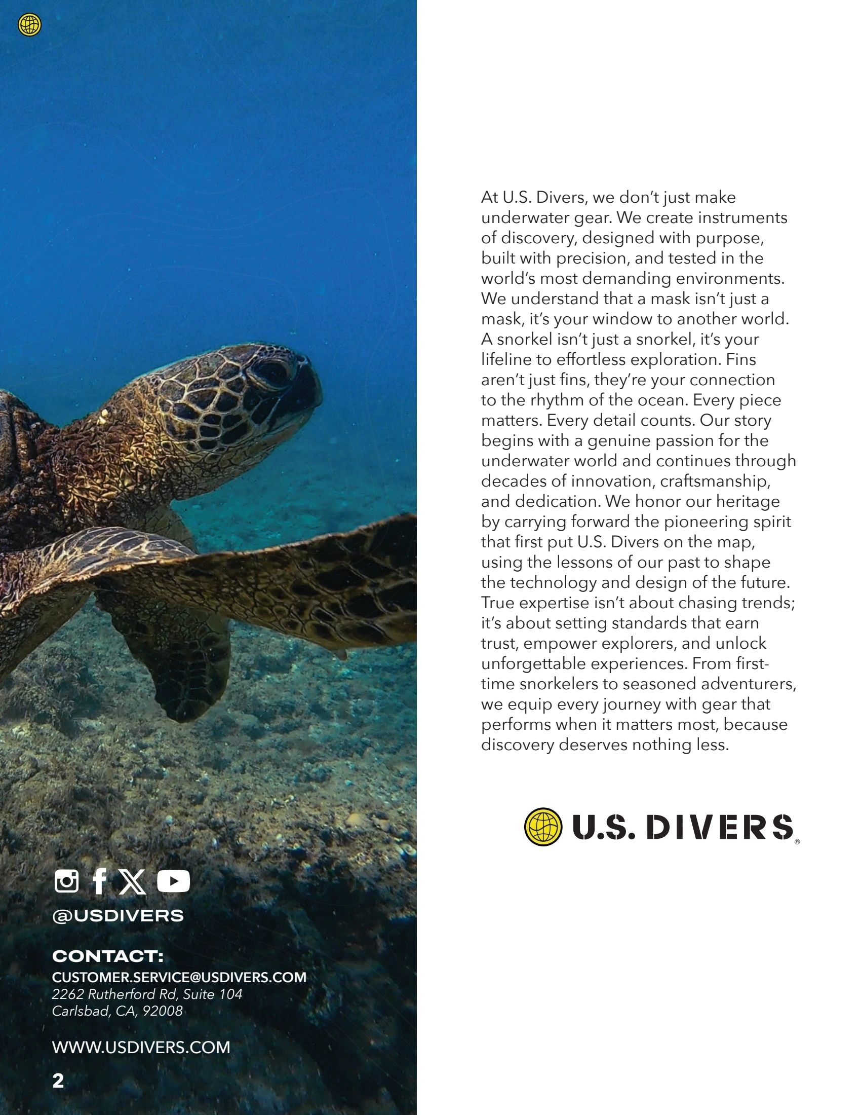 U.S. Divers Full Line Catalog Weekly Ad August 31, 2026 - December 31, 2027