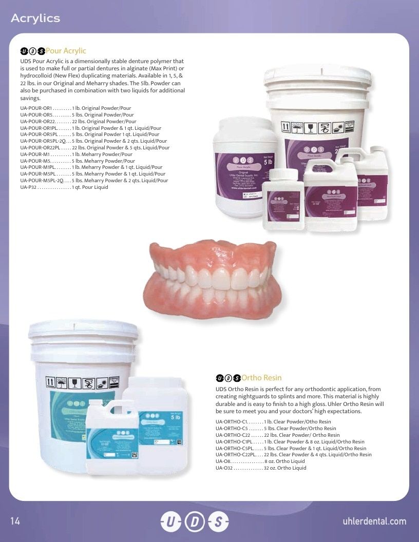 Uhler Dental Dental Products Catalog Weekly Ad January 1 - December 31, 2026
