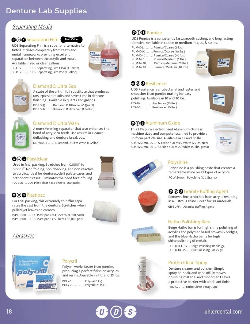 Uhler Dental Dental Products Catalog Weekly Ad January 1 - December 31, 2026