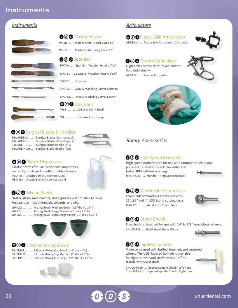 Uhler Dental Dental Products Catalog Weekly Ad January 1 - December 31, 2026