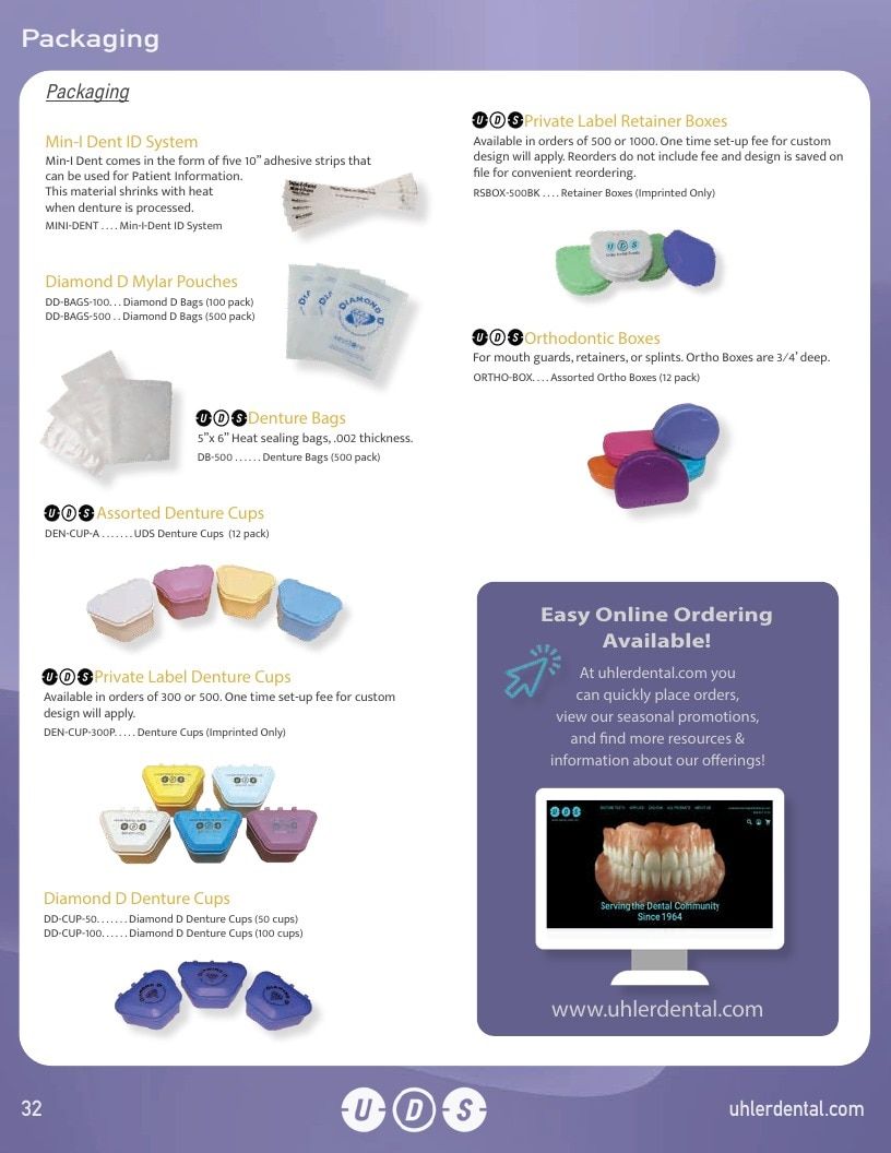 Uhler Dental Dental Products Catalog Weekly Ad January 1 - December 31, 2026
