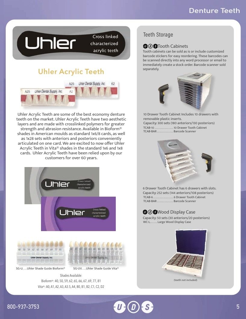 Uhler Dental Dental Products Catalog Weekly Ad January 1 - December 31, 2026