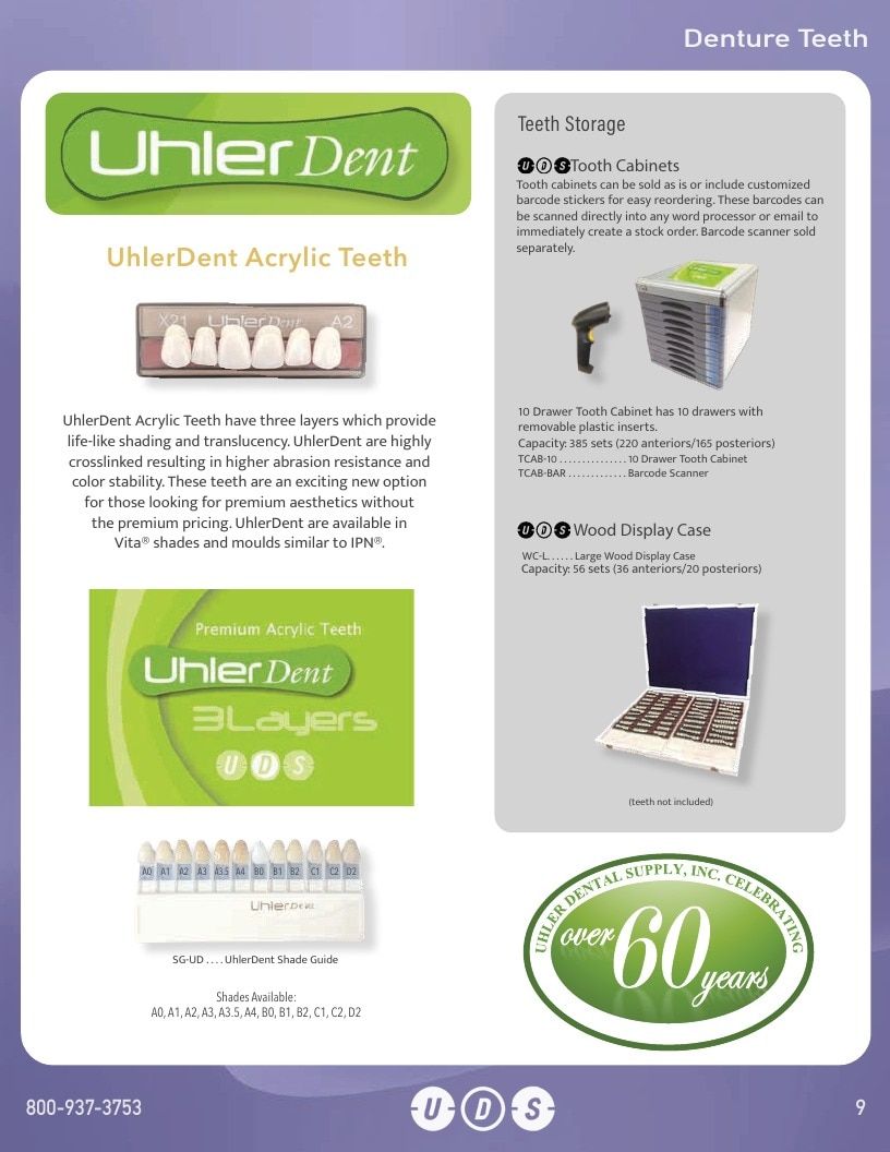 Uhler Dental Dental Products Catalog Weekly Ad January 1 - December 31, 2026