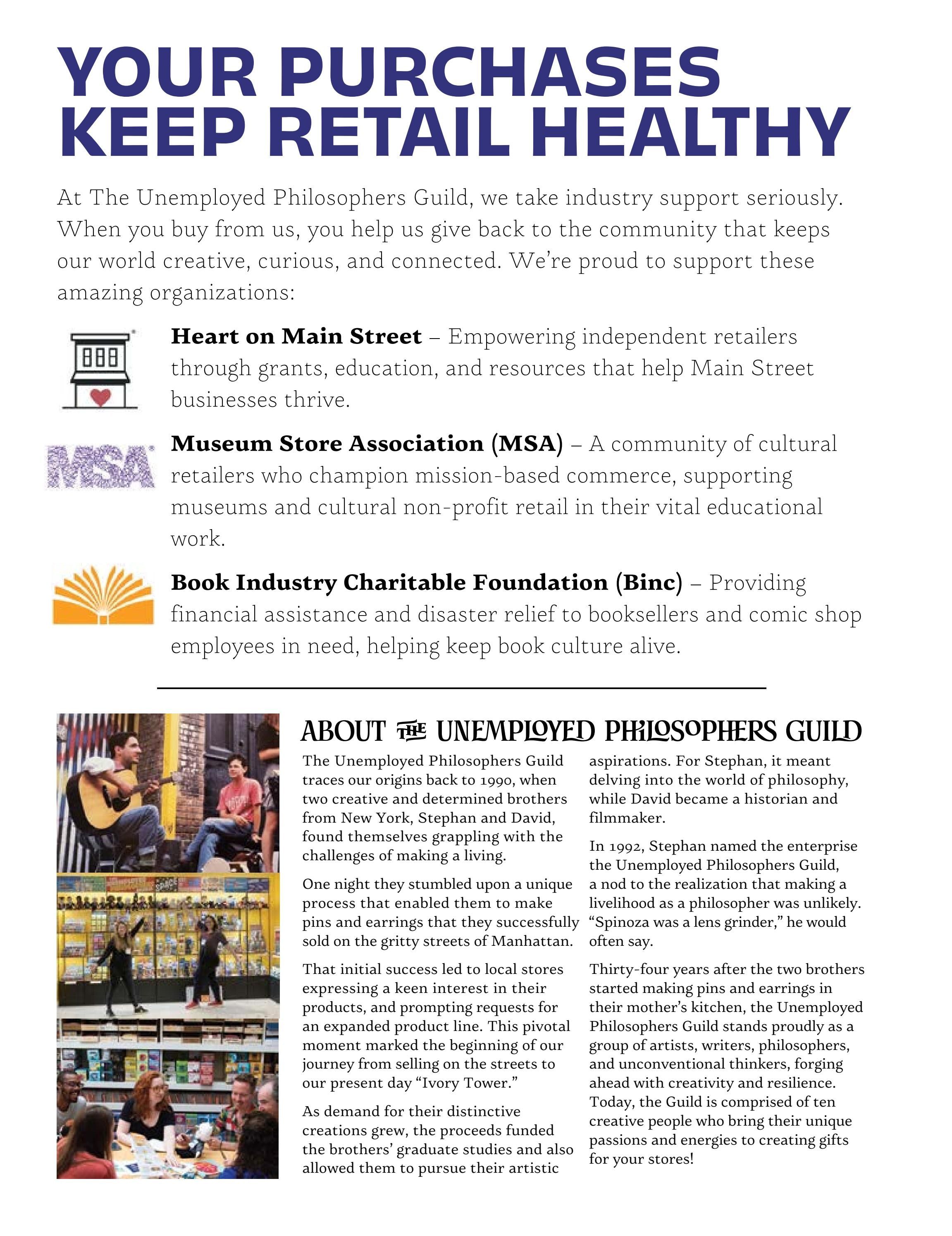 Unemployed Philosophers Guild Gifts Catalog Weekly Ad January 1 - December 31, 2026