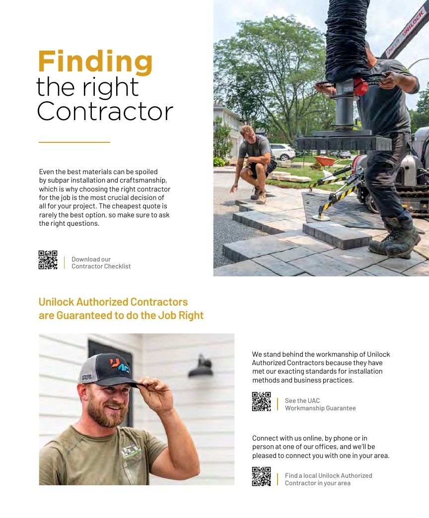 Unilock Outdoor Landscaping Catalog Weekly Ad January 1 - December 31, 2026