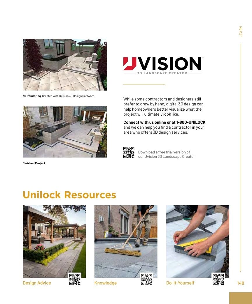 Unilock Outdoor Landscaping Catalog Weekly Ad January 1 - December 31, 2026