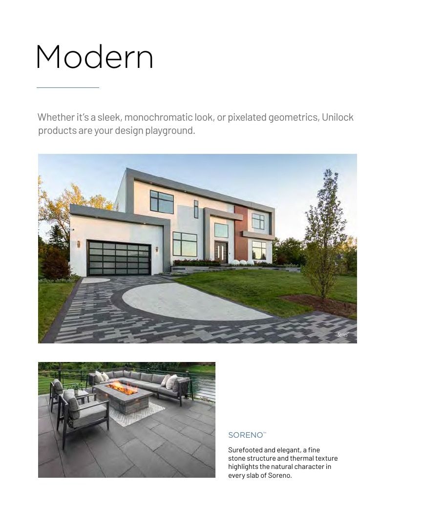 Unilock Outdoor Landscaping Catalog Weekly Ad January 1 - December 31, 2026