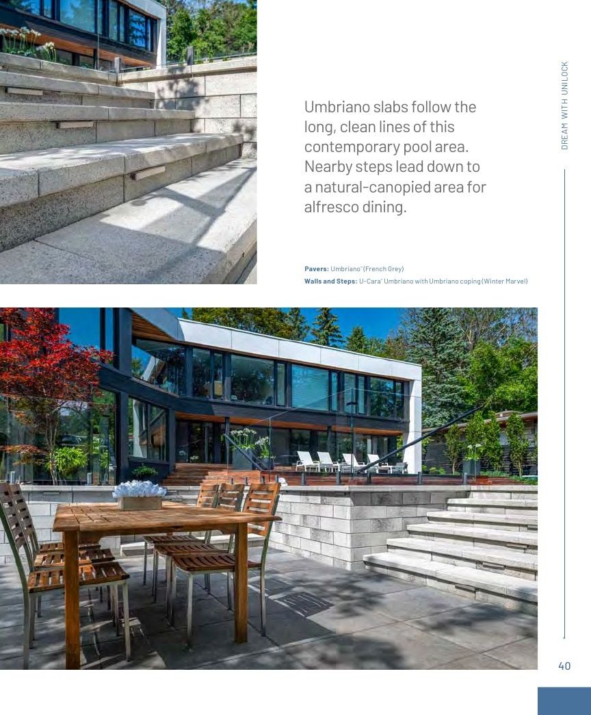 Unilock Outdoor Landscaping Catalog Weekly Ad January 1 - December 31, 2026