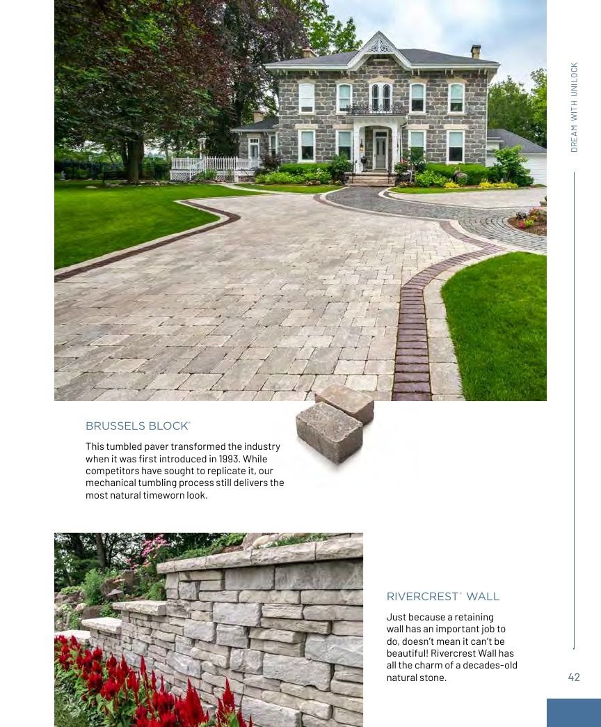 Unilock Outdoor Landscaping Catalog Weekly Ad January 1 - December 31, 2026