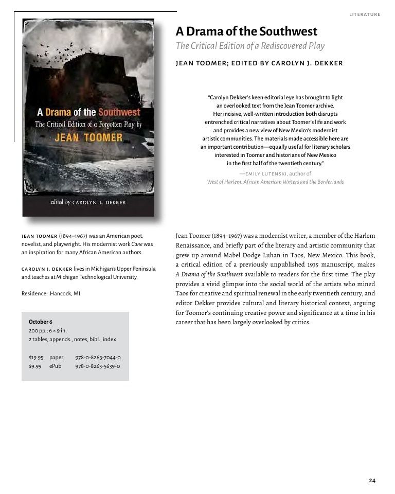 University of New Mexico Press Fall Book Catalog Weekly Ad January 1 - December 31, 2026