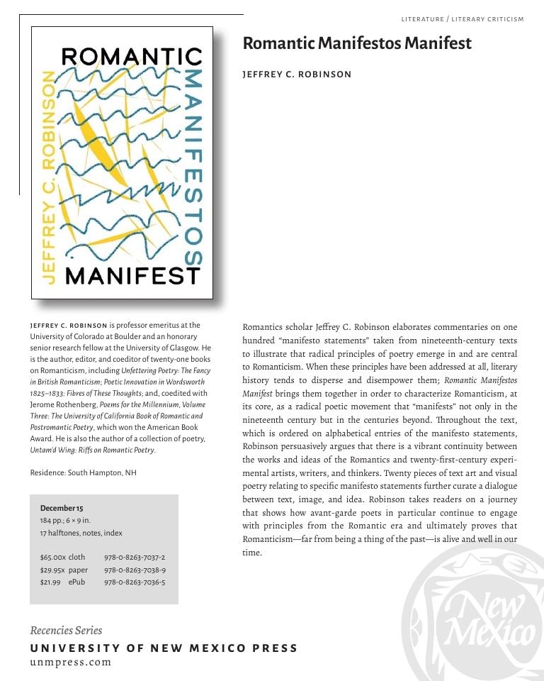 University of New Mexico Press Fall Book Catalog Weekly Ad January 1 - December 31, 2026