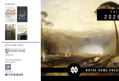 University of Notre Dame Press Fall Book Catalog Weekly Ad January 1 - December 31, 2026