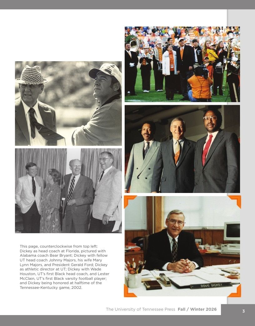 University of Tennessee Press Fall and Winter Books Catalog Weekly Ad January 1 - December 31, 2026