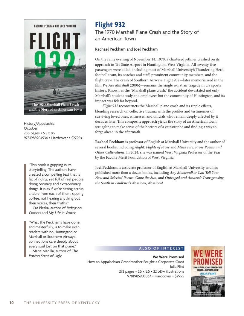 University Press of Kentucky Fall Book Catalog Weekly Ad January 1 - December 31, 2026