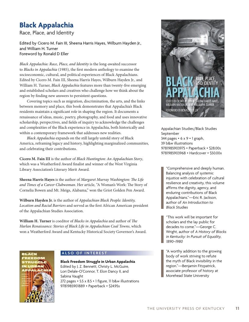 University Press of Kentucky Fall Book Catalog Weekly Ad January 1 - December 31, 2026
