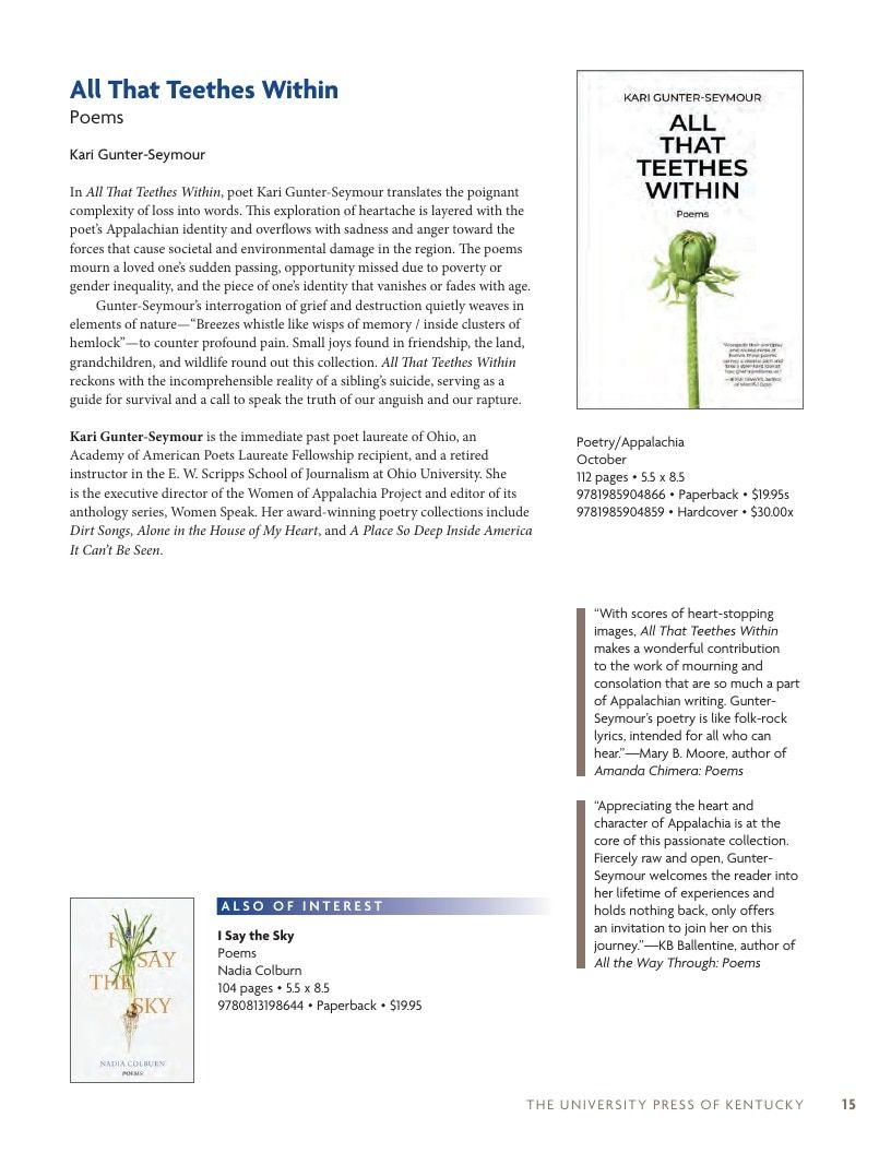 University Press of Kentucky Fall Book Catalog Weekly Ad January 1 - December 31, 2026