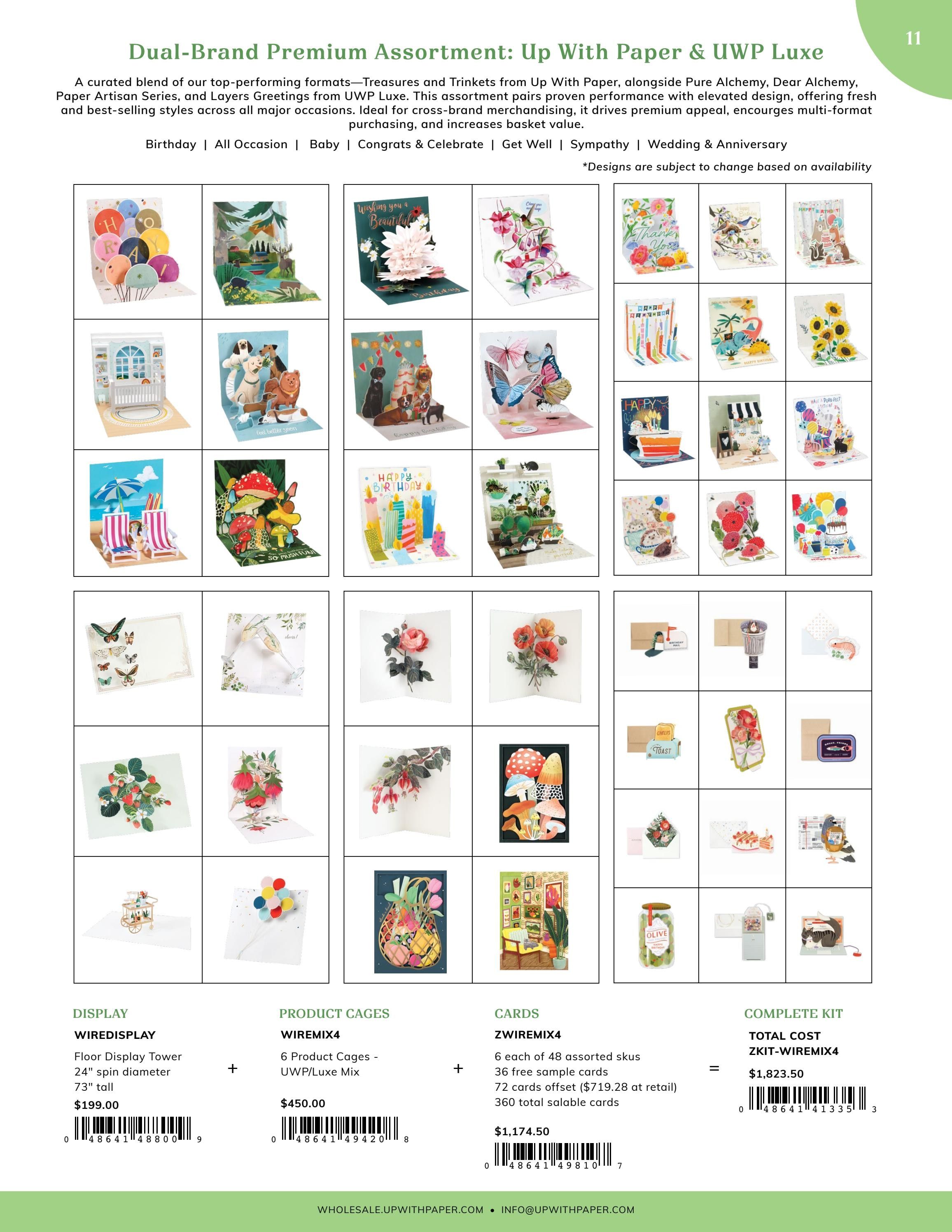 Up With Paper Annual Greeting Card Catalog Weekly Ad January 1 - December 31, 2026