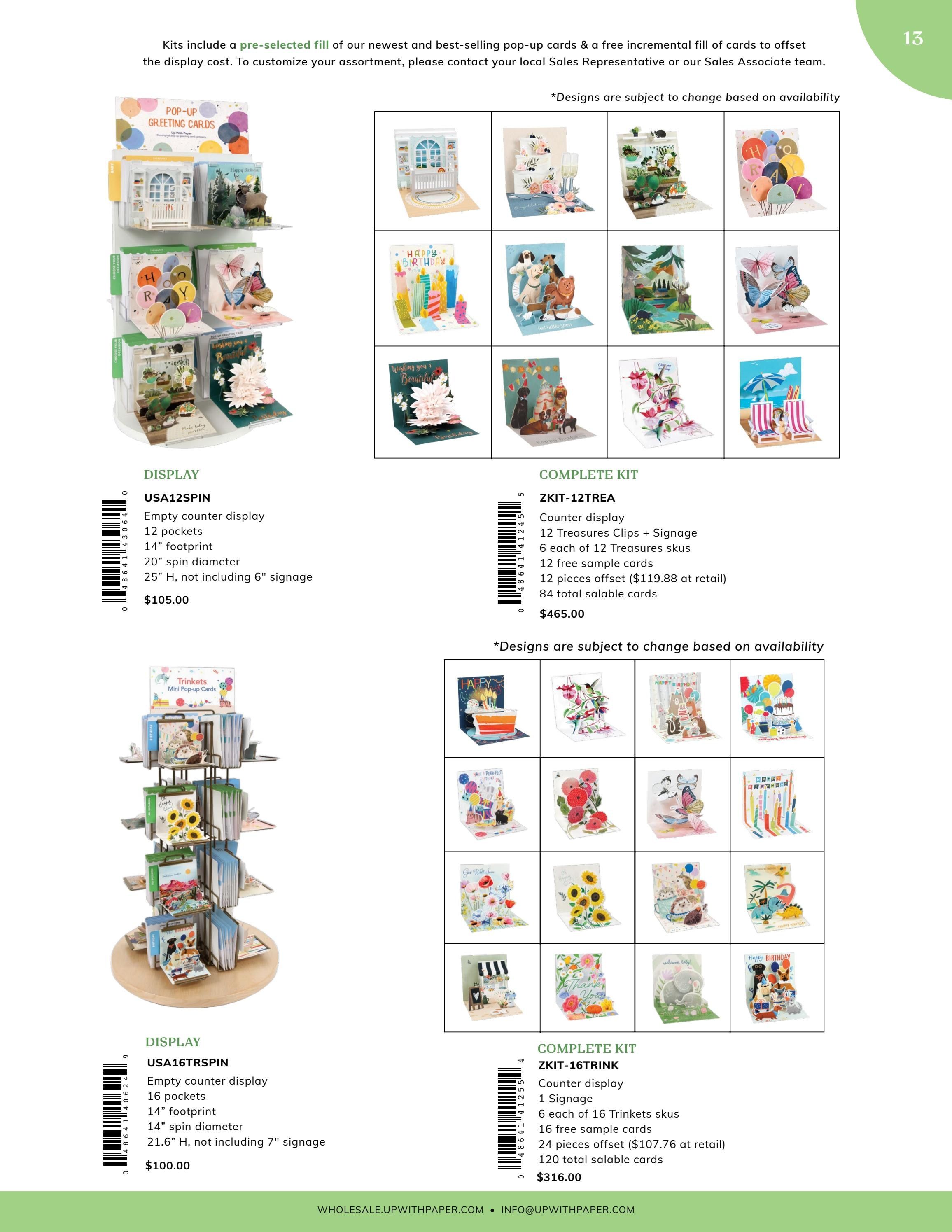 Up With Paper Annual Greeting Card Catalog Weekly Ad January 1 - December 31, 2026