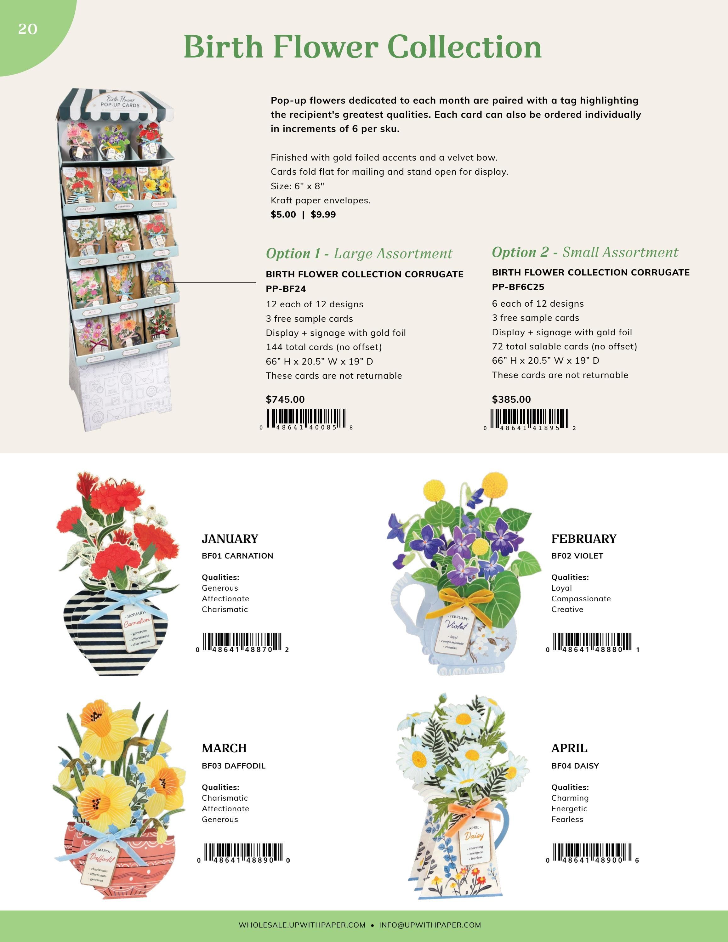 Up With Paper Annual Greeting Card Catalog Weekly Ad January 1 - December 31, 2026