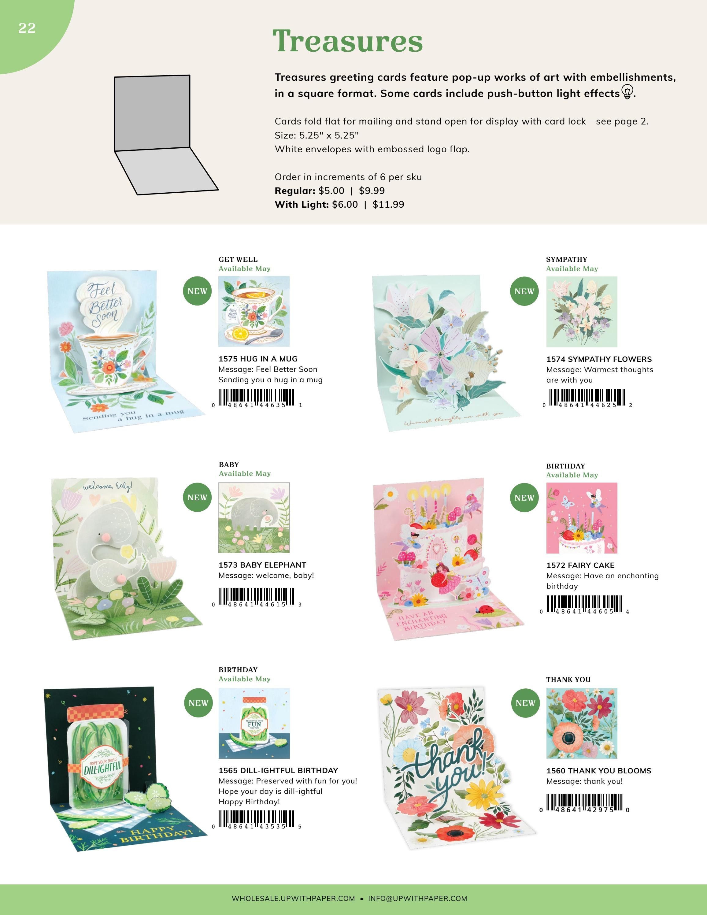 Up With Paper Annual Greeting Card Catalog Weekly Ad January 1 - December 31, 2026