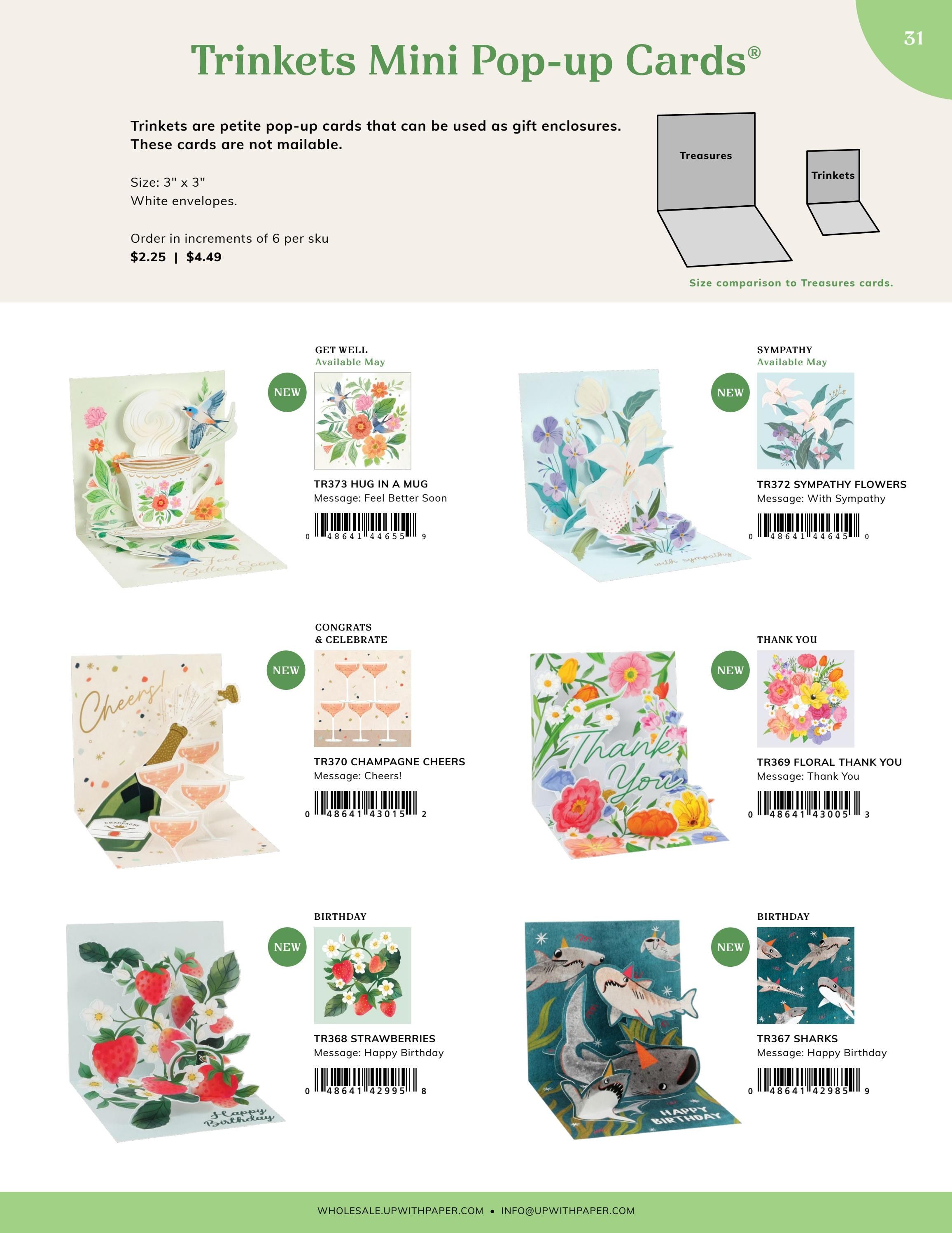 Up With Paper Annual Greeting Card Catalog Weekly Ad January 1 - December 31, 2026