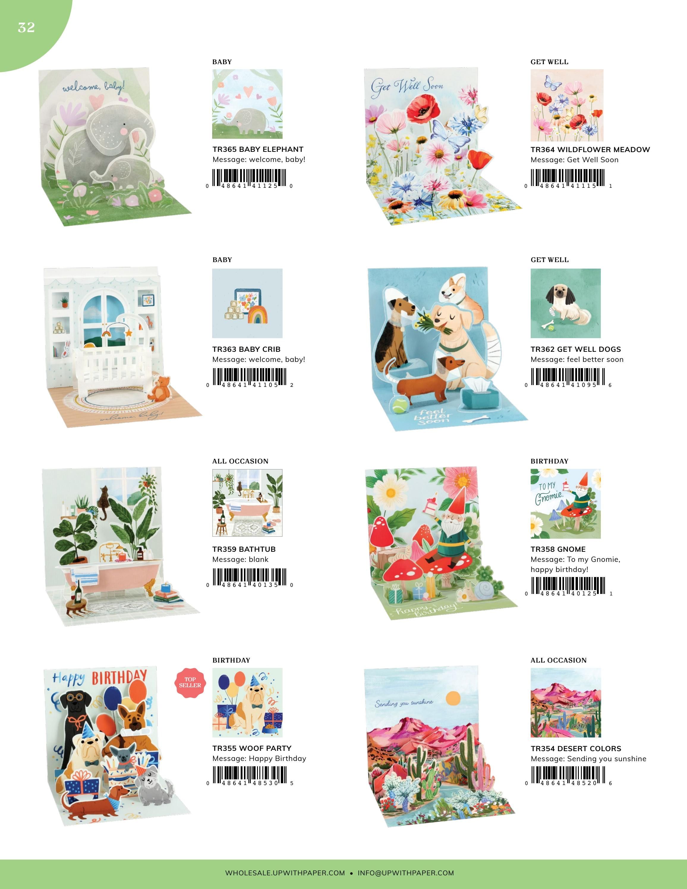 Up With Paper Annual Greeting Card Catalog Weekly Ad January 1 - December 31, 2026