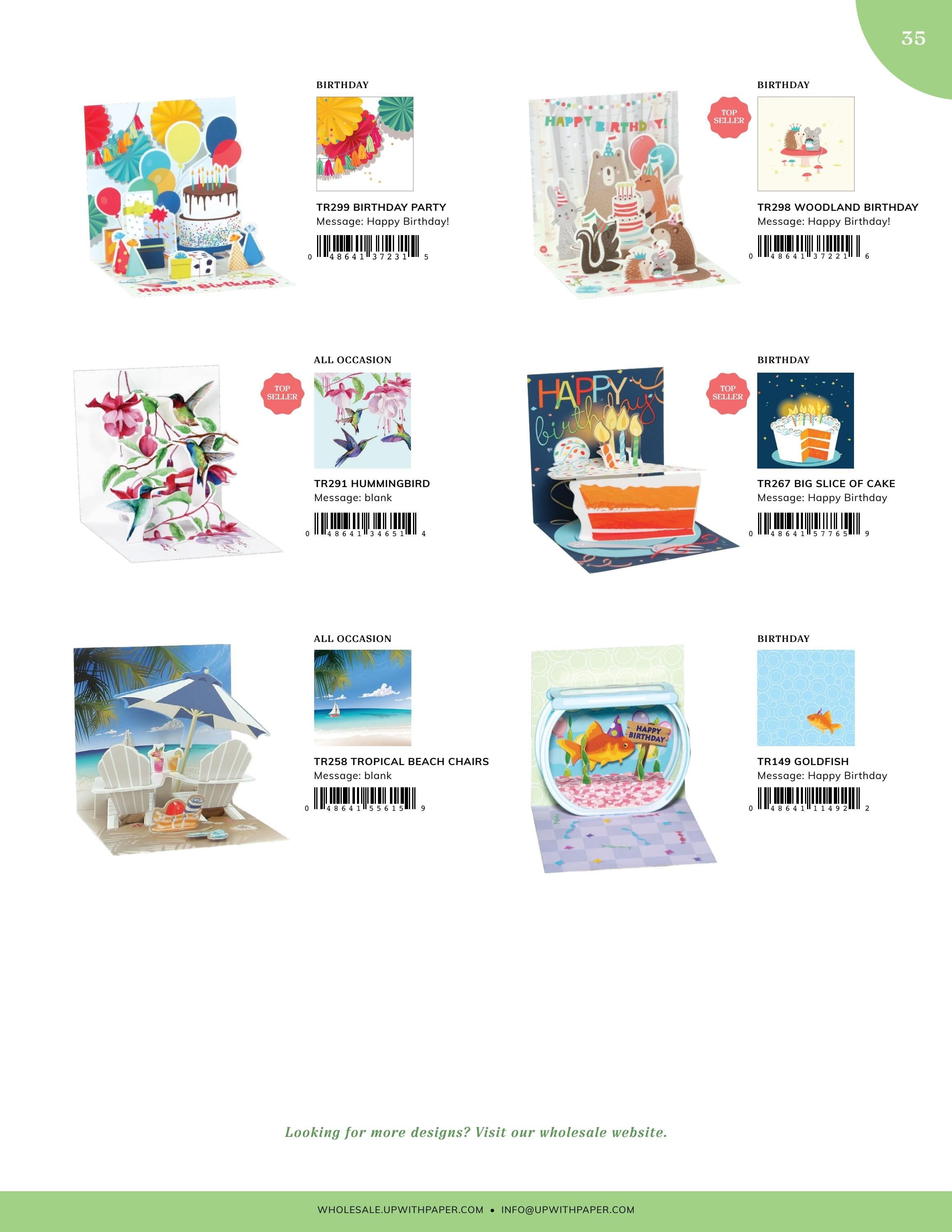Up With Paper Annual Greeting Card Catalog Weekly Ad January 1 - December 31, 2026