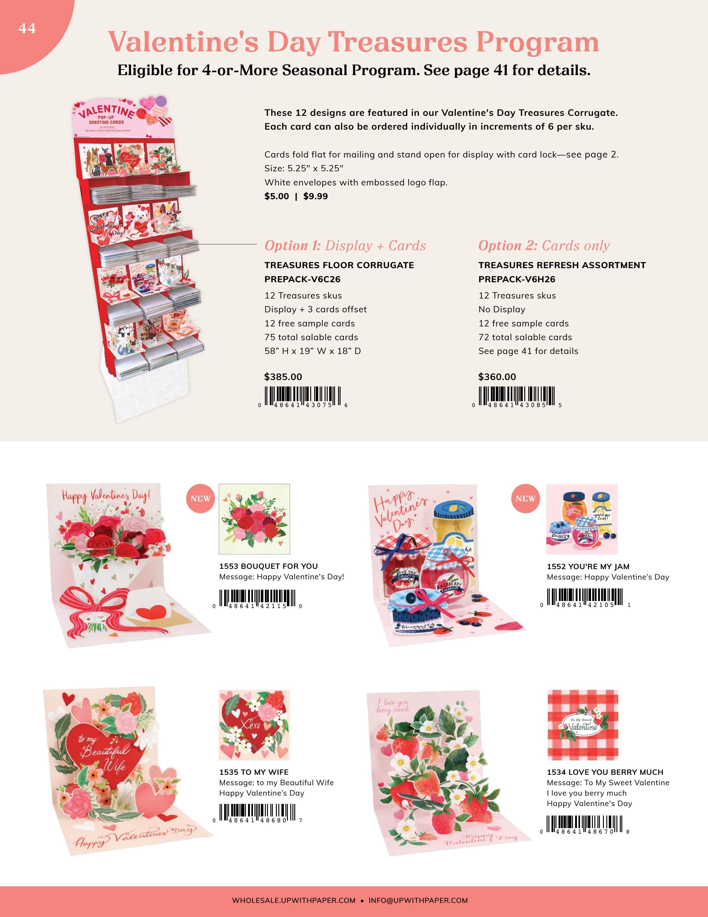Up With Paper Annual Greeting Card Catalog Weekly Ad January 1 - December 31, 2026