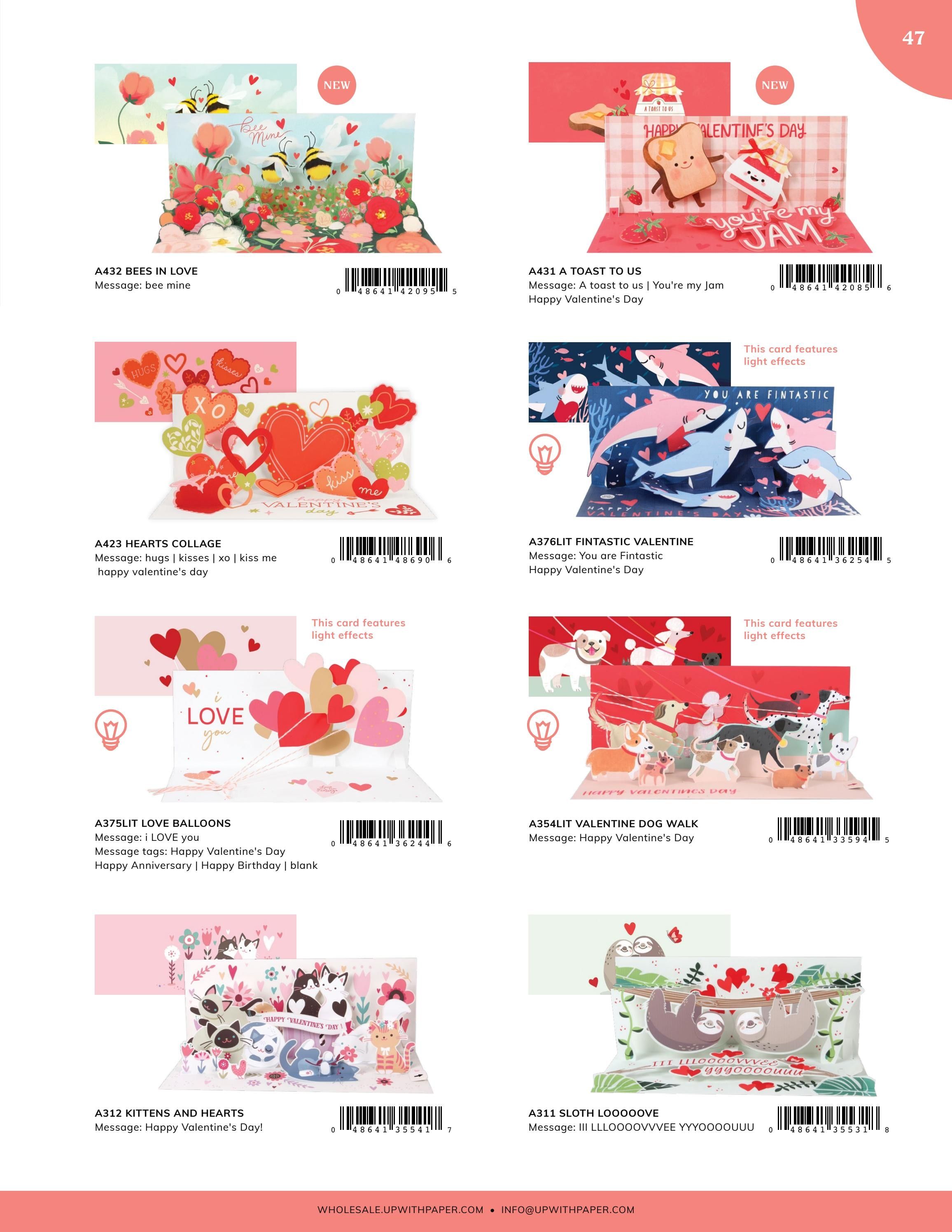 Up With Paper Annual Greeting Card Catalog Weekly Ad January 1 - December 31, 2026