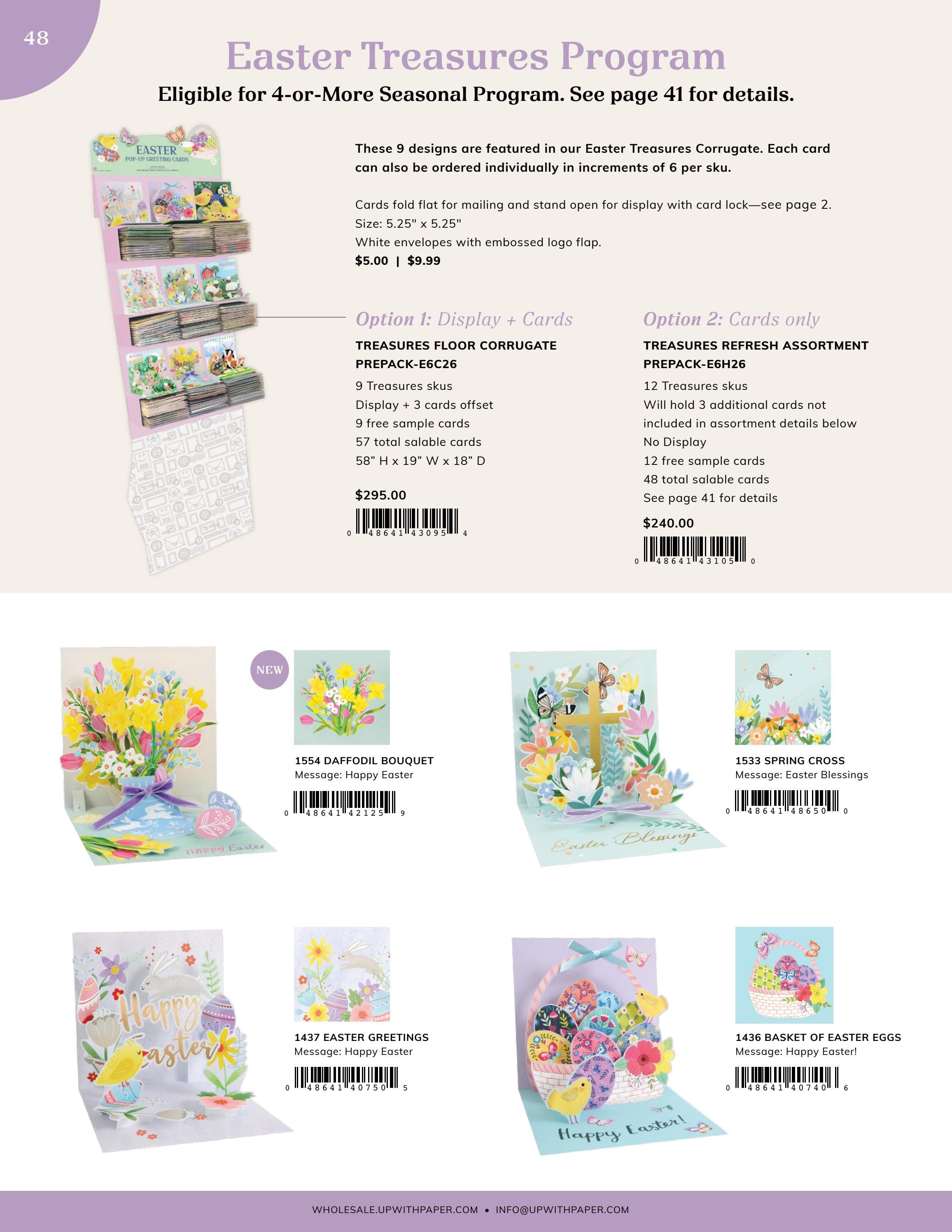 Up With Paper Annual Greeting Card Catalog Weekly Ad January 1 - December 31, 2026