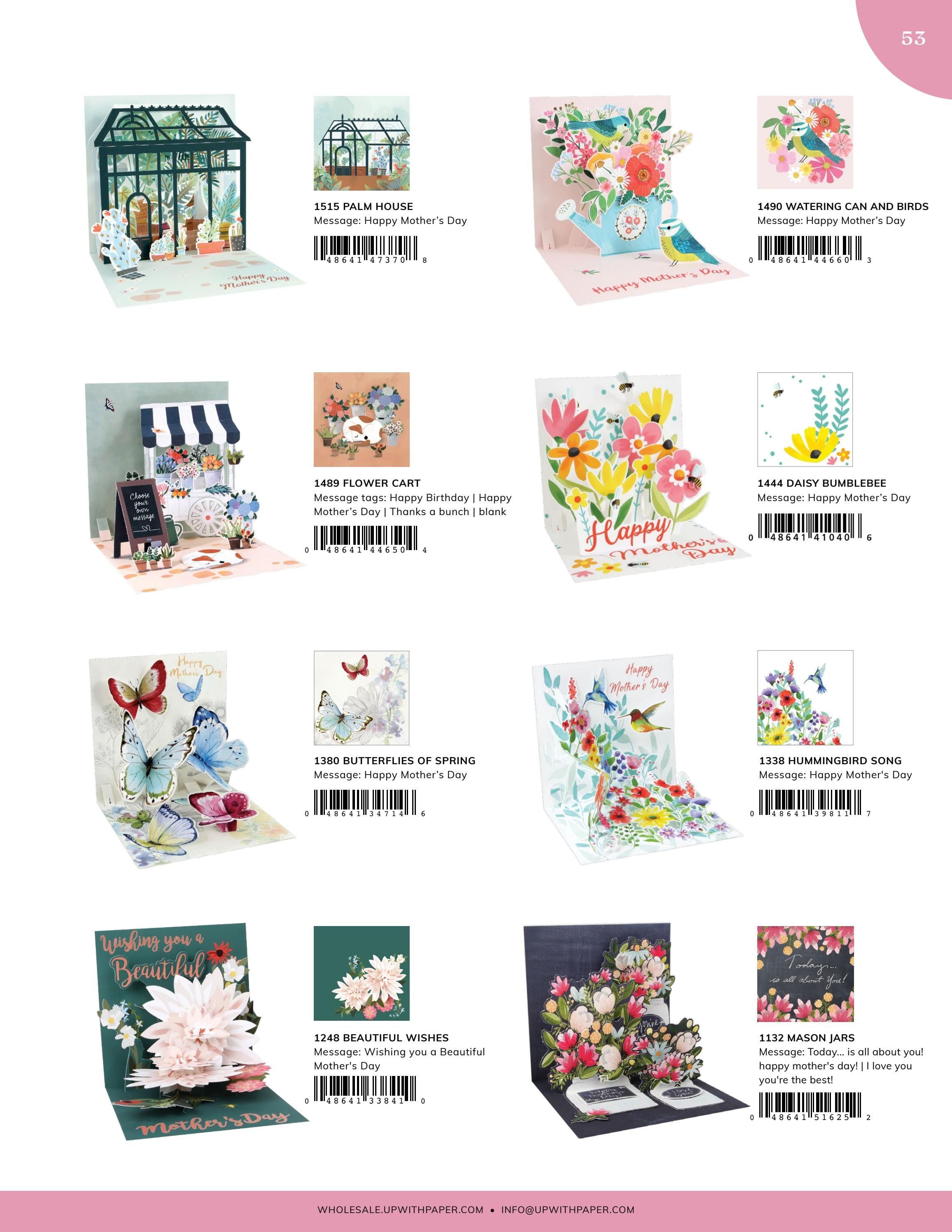 Up With Paper Annual Greeting Card Catalog Weekly Ad January 1 - December 31, 2026