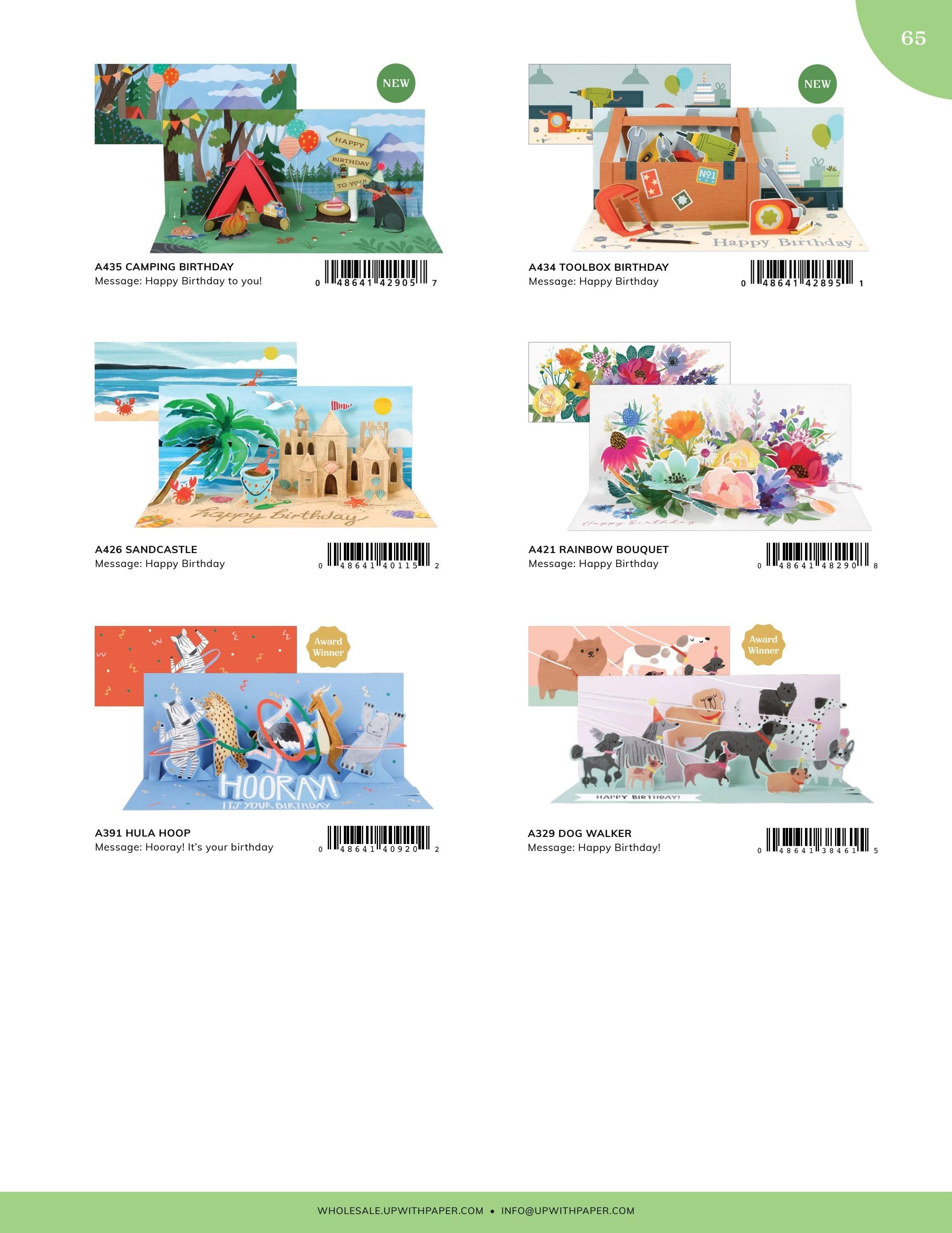 Up With Paper Annual Greeting Card Catalog Weekly Ad January 1 - December 31, 2026
