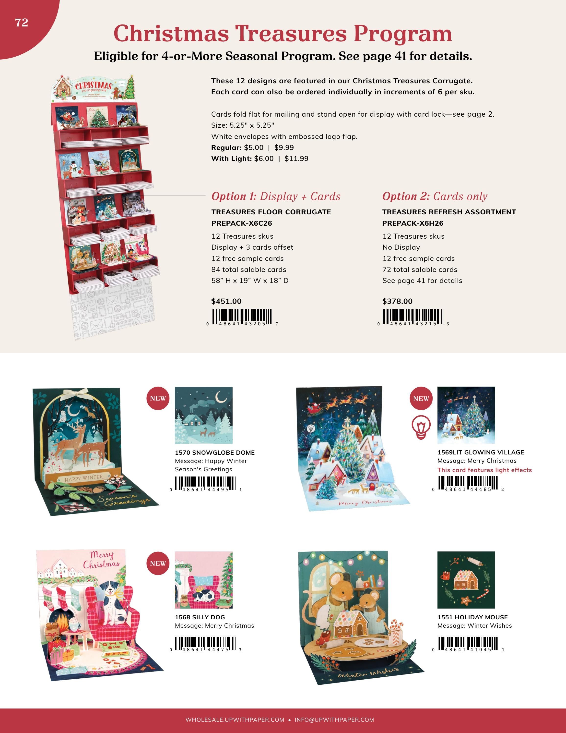 Up With Paper Annual Greeting Card Catalog Weekly Ad January 1 - December 31, 2026