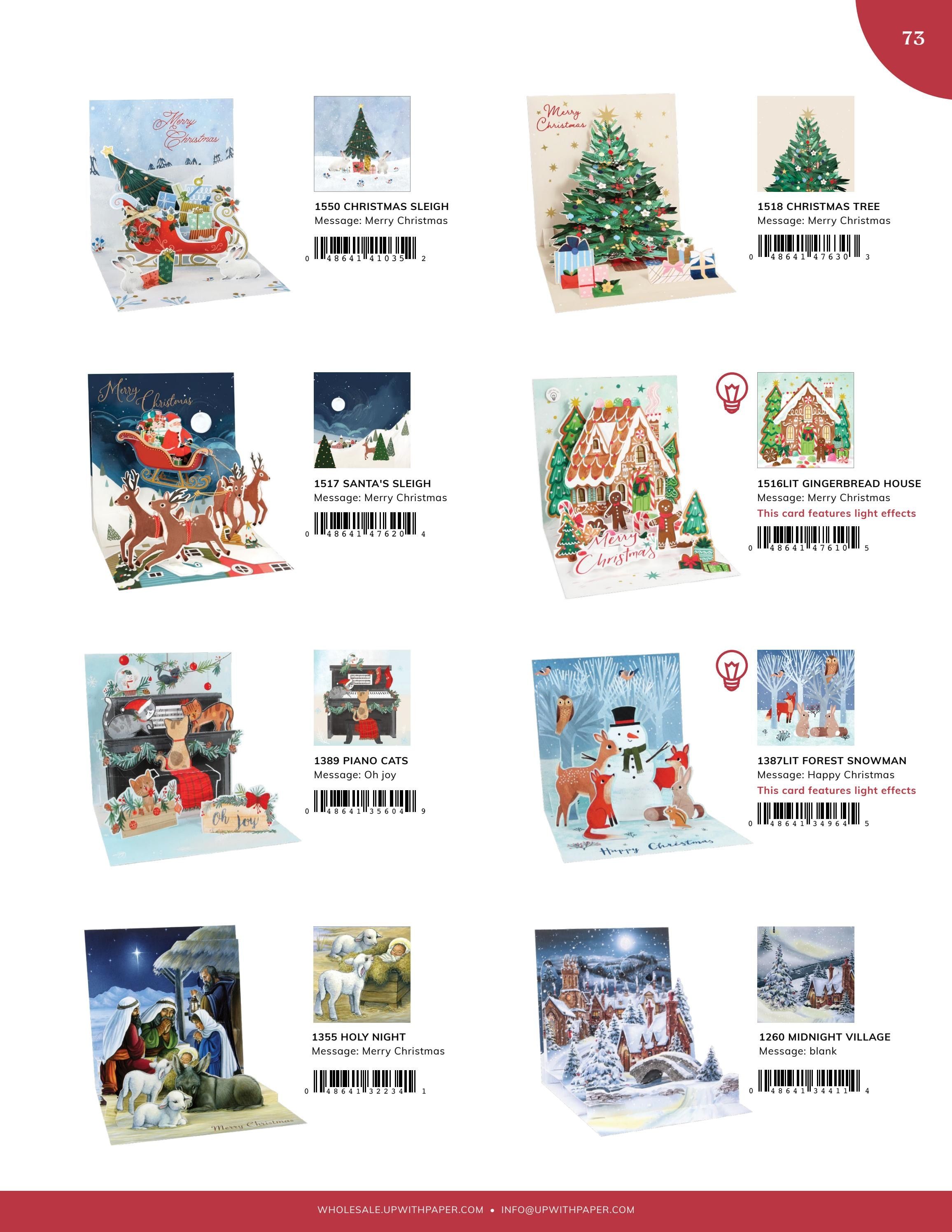 Up With Paper Annual Greeting Card Catalog Weekly Ad January 1 - December 31, 2026