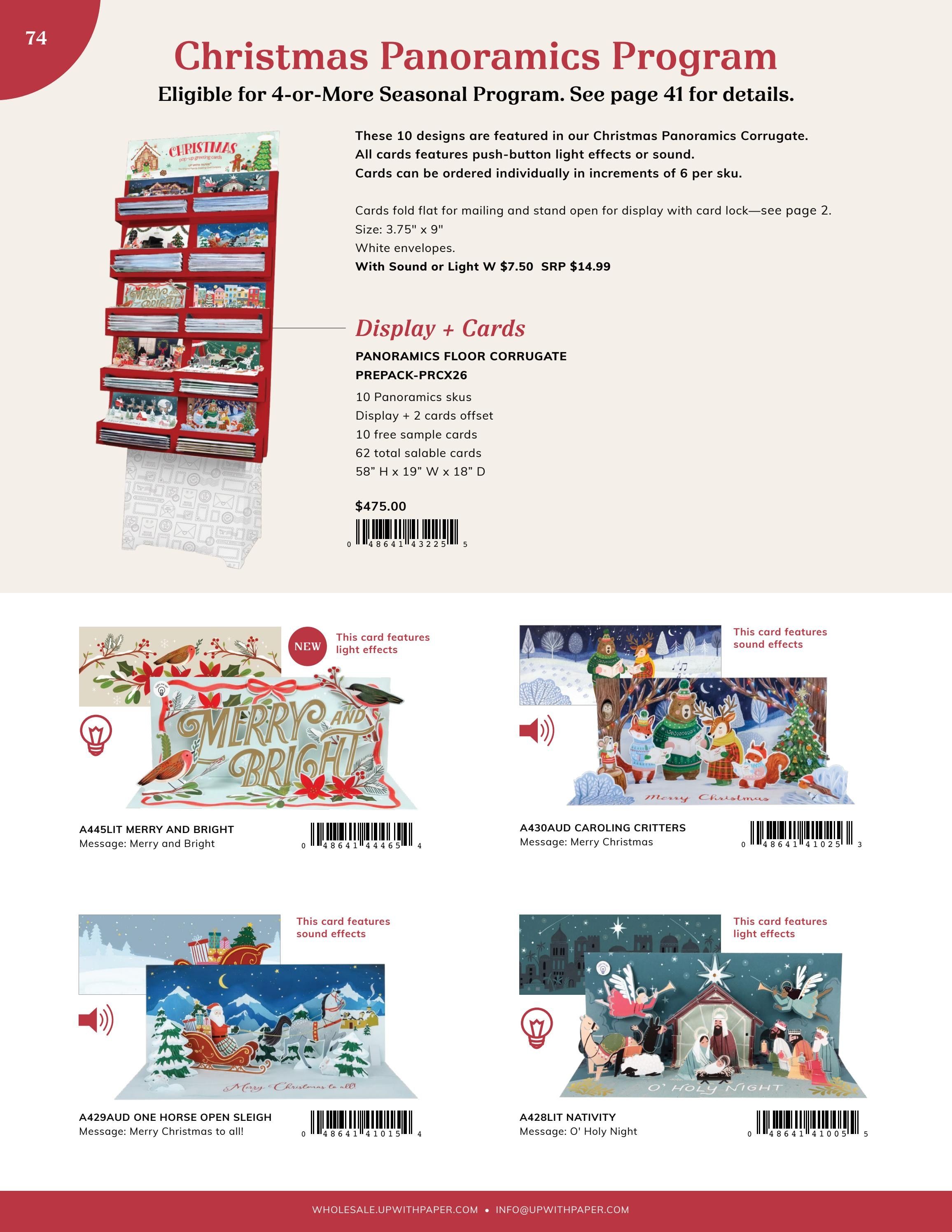Up With Paper Annual Greeting Card Catalog Weekly Ad January 1 - December 31, 2026