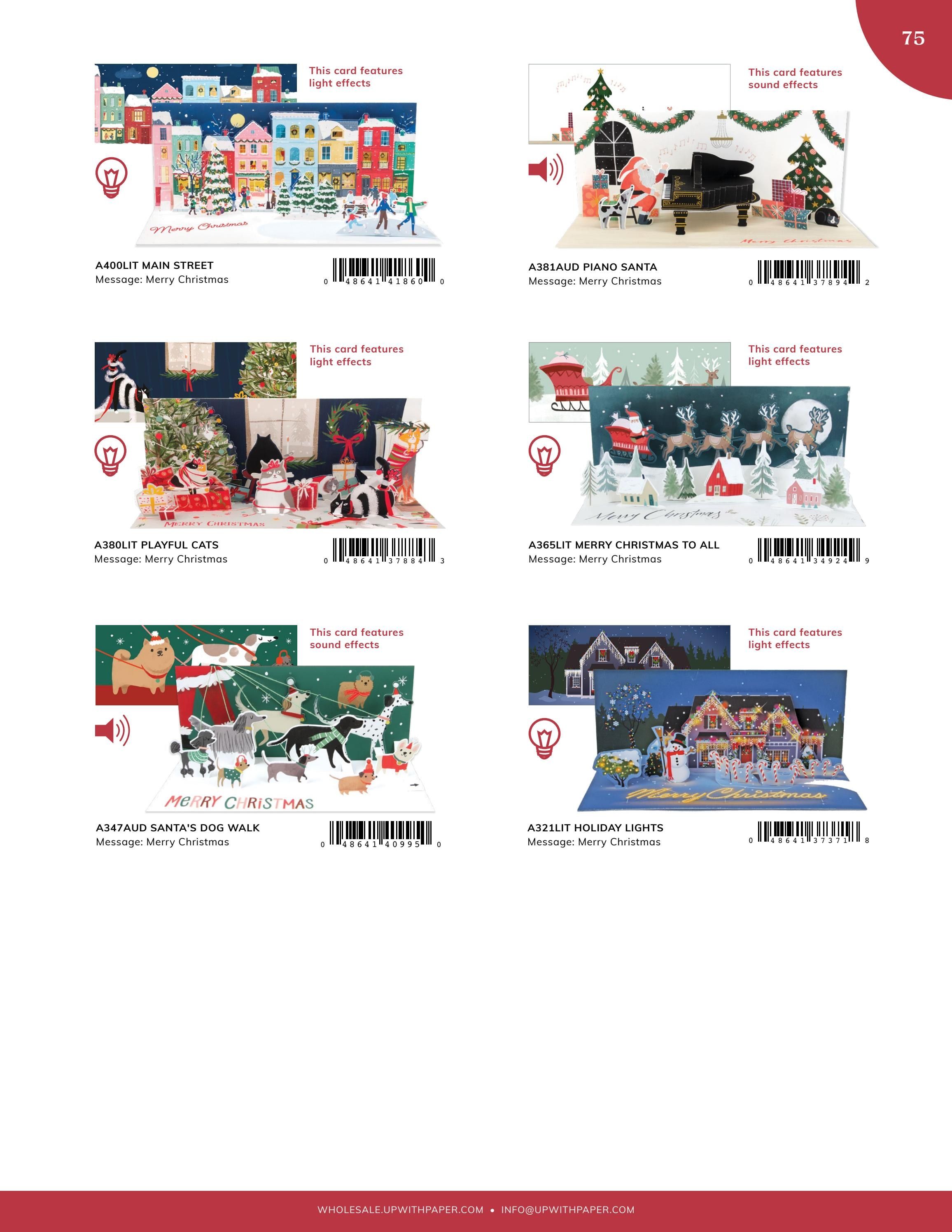 Up With Paper Annual Greeting Card Catalog Weekly Ad January 1 - December 31, 2026