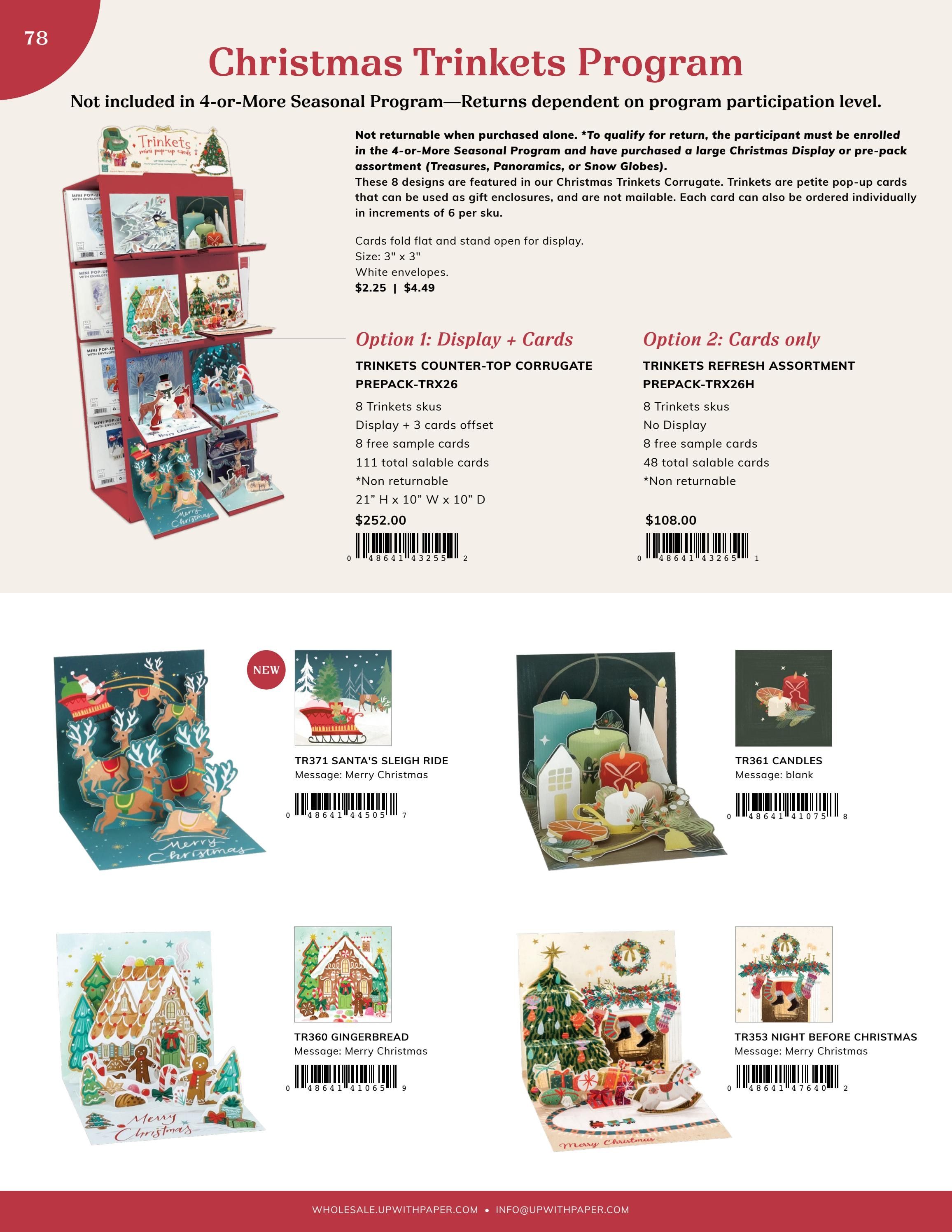Up With Paper Annual Greeting Card Catalog Weekly Ad January 1 - December 31, 2026