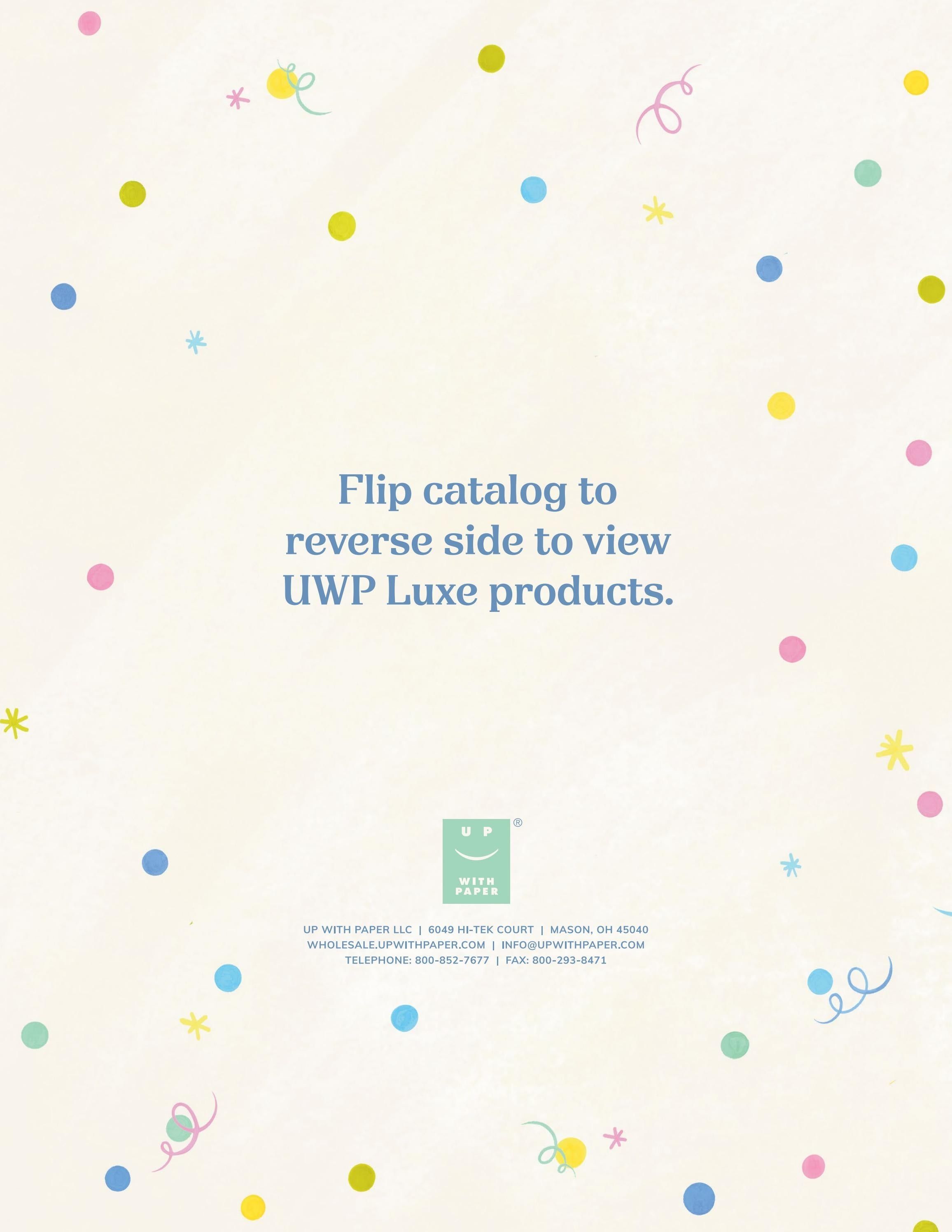 Up With Paper Annual Greeting Card Catalog Weekly Ad January 1 - December 31, 2026