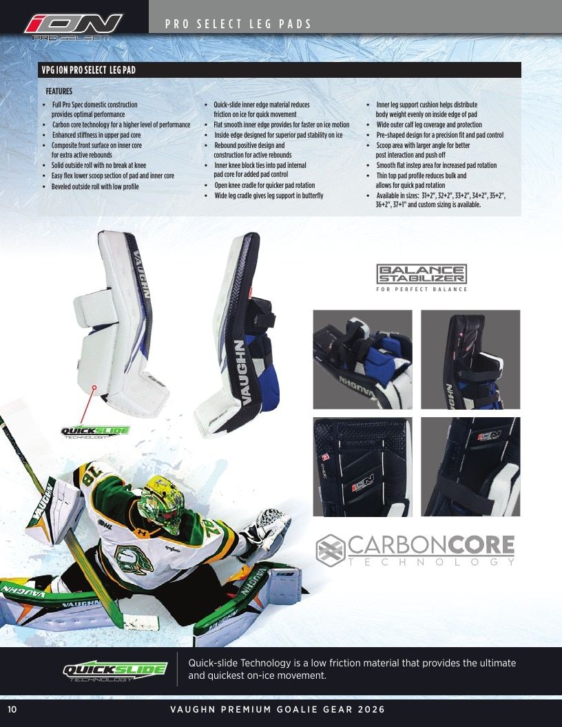 Vaughn Hockey Goalie Gear Catalog Weekly Ad January 1 - December 31, 2026