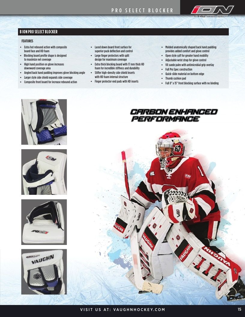 Vaughn Hockey Goalie Gear Catalog Weekly Ad January 1 - December 31, 2026